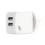 GECKO ESSENTIALS-DUAL USB 3.1A SMART WALL CHARGER (GG520074)