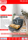 SIMMONS SANDWICH MAKER (ST1015-CB)
