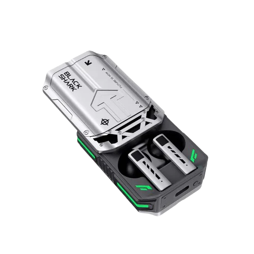 Black Shark Ear Buds - Grey (T11)