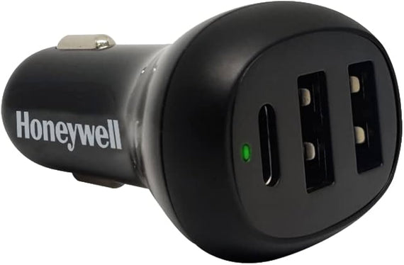 Honeywell Smart Car Charger with Type C Cable (HC000011/CHG/CLA/BLK/PD/QC)