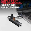 Honeywell Type C to USB 3.0 with Gigabit Ethernet Adapter(HC000006/ADP/BLK)