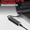 Honeywell Type C to USB 3.0 with Gigabit Ethernet Adapter(HC000006/ADP/BLK)