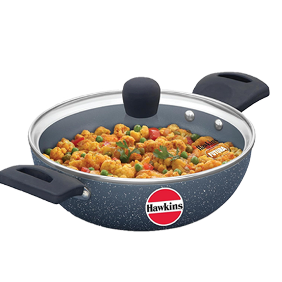 Hawkins 1.7L Ceramic Non-Stick Deep Kadhai (ICK175G)