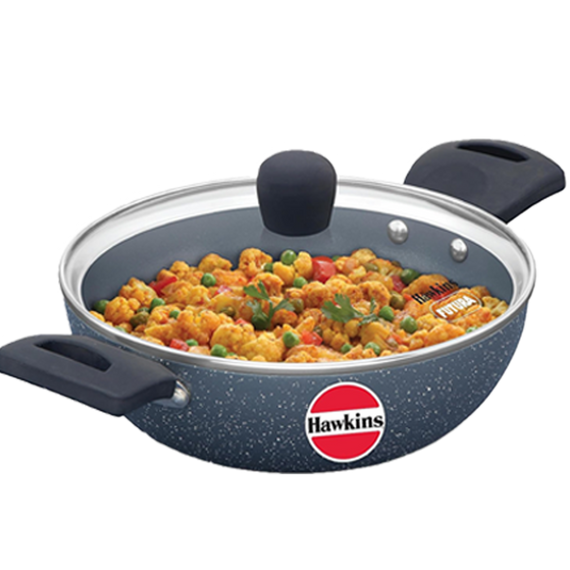 Hawkins 2.5L Ceramic Non-Stick Deep Kadhai (ICK25G)