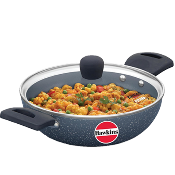 Hawkins 3.5L Ceramic Non-Stick Deep Kadhai ( ICK35G)
