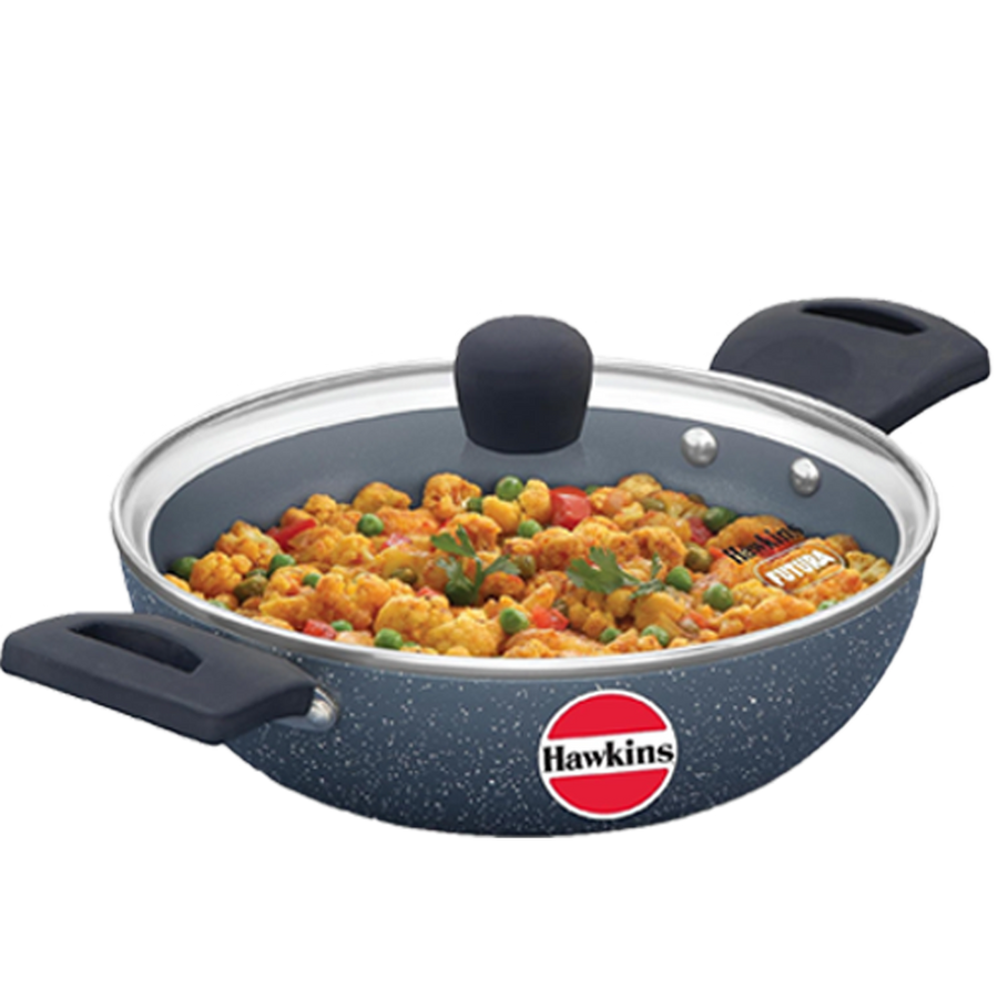 Hawkins 3.5L Ceramic Non-Stick Deep Kadhai ( ICK35G)