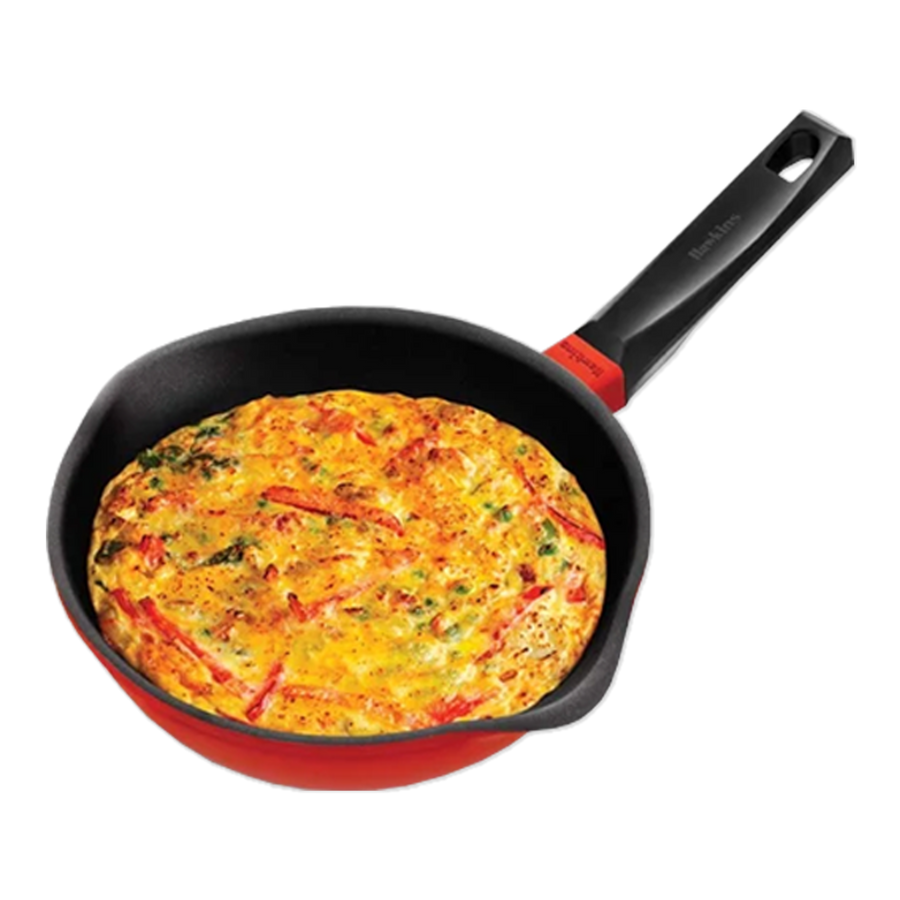 Hawkins NS Die Cast Frying Pan 22cm IC with Glass Lid (IDCF22G)
