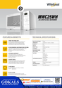 Whirlpool 25L Microwave With Grill (MWC25WH)