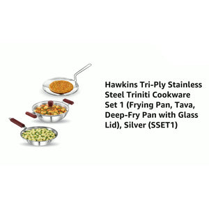 Hawkins ‘Triniti’ Cookware Set 1 Induction Compatible (SSET1)