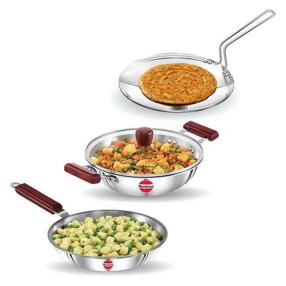 Hawkins ‘Triniti’ Cookware Set 2 Induction Compatible(SSET2)