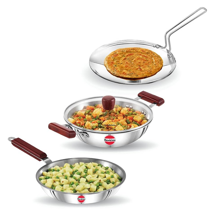 Hawkins ‘Triniti’ Cookware Set 2 Induction Compatible(SSET2)