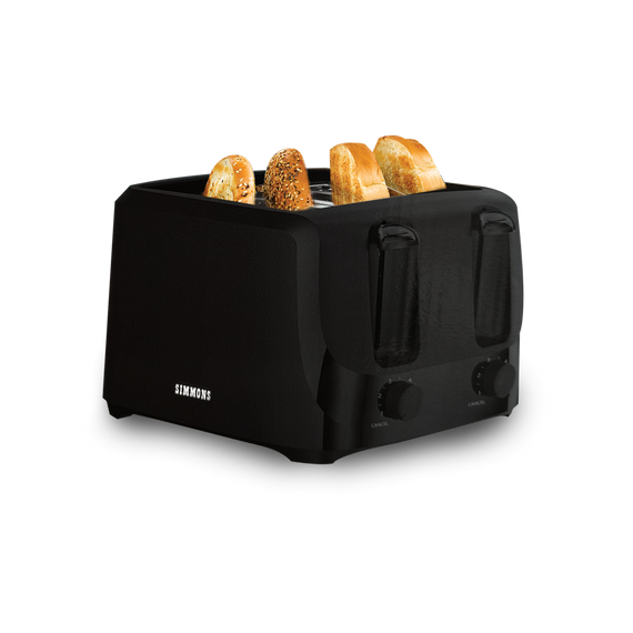 SIMMONS 4 SLICE TOASTER(SBT-5018-GS)