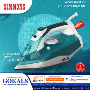Simmons 340ML Steam Irons (SSI-2498)