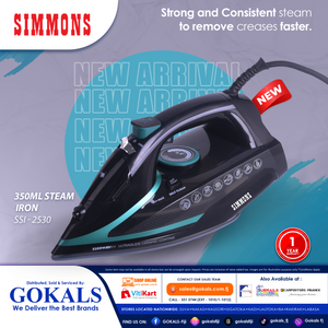 Simmons 350ML Steam Irons (SSI-2530)