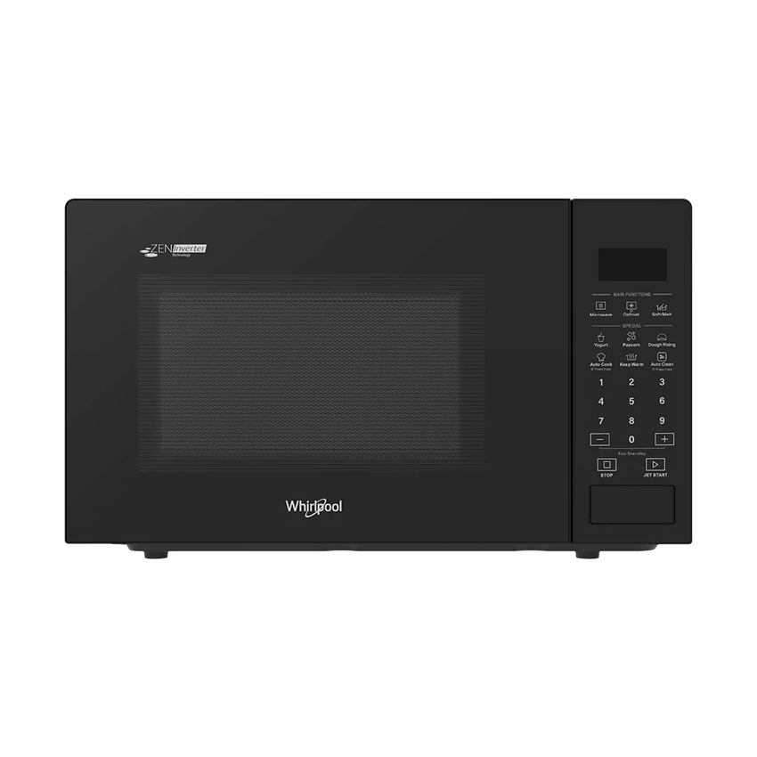 Whirlpool  32L 1100W Black Inverter Microwave ( MWP321IB )