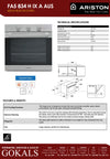 Ariston Built-In Oven ( FA5 834H IX A AUS )