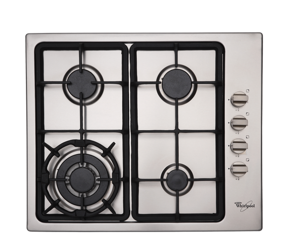 Whirlpool 4 burner stainless steel Built In Hob(AKC640C/IX)