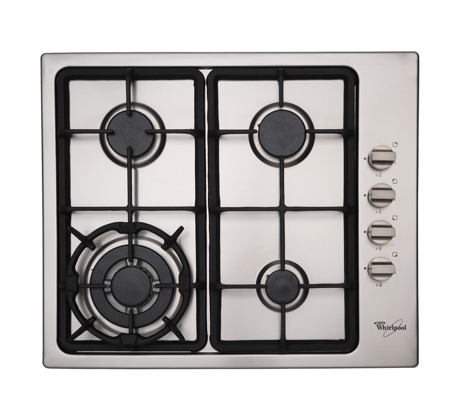 Whirlpool 4 burner stainless steel Built In Hob(AKC640C/IX)